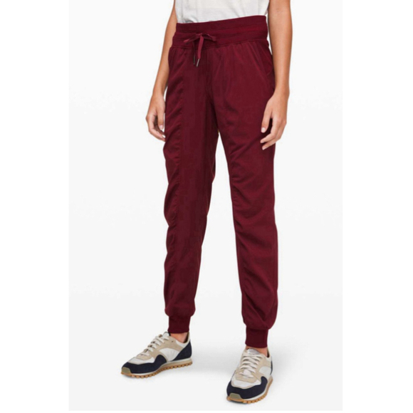 Lululemon Pants - Lululemon Dance Studio Jogger Deep Rouge size 14
